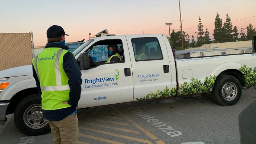 Brightview deals landscape services